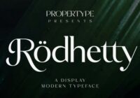 Rodhetty Font - Featured Image
