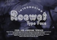 Roewet Font - Featured Image