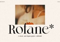 Rofane Font - Featured Image