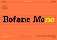 Rofane Mono Font - Featured Image