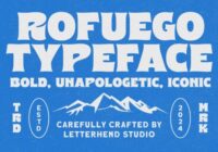 Rofuego Font - Featured Image