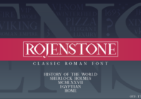 Rojenstone Font - Featured Image