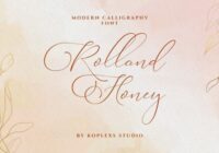 Rolland Honey Font - Featured Image