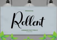 Rollent Font - Featured Image