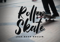 Roller Skate Font - Featured Image