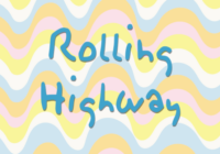 Rolling Highway Font - Featured Image