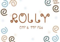 Rolly Font - Featured Image