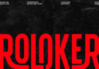 Roloker Font - Featured Image