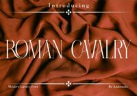 Roman Cavalry Font - Featured Image