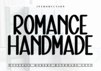 Romance Handmade Font - Featured Image