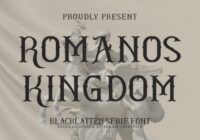 Romanos Kingdom Font - Featured Image