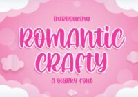 Romantic Crafty Font - Featured Image