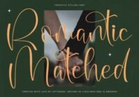 Romantic Matched Font - Featured Image