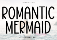 Romantic Mermaid Font - Featured Image