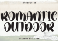 Romantic Outdoor Font - Featured Image