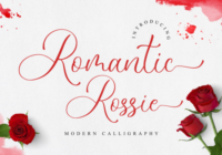 Romantic Rossie Font - Featured Image