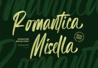 Romantica Misella Font - Featured Image