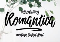 Romantica Script Font - Featured Image
