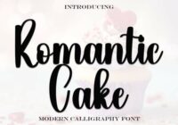 Romanticcake Font - Featured Image