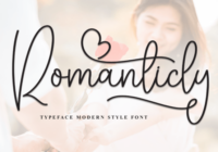 Romanticly Font - Featured Image