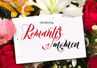 Romantis Momen Font - Featured Image