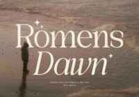 Romes Dawn Font - Featured Image
