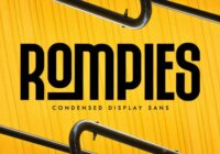Rompies Font - Featured Image