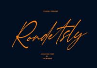 Rondetsly Font - Featured Image