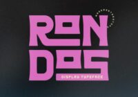Rondos Font - Featured Image