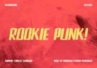 Rookie Punk Font - Featured Image