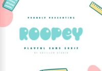 Roopey Font - Featured Image