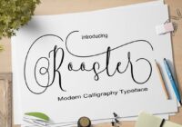 Rooster Script Font - Featured Image