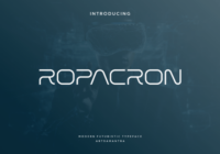 Ropacron Font - Featured Image