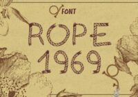 Rope 1969 Font - Featured Image
