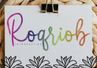 Roqriob Font - Featured Image