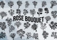 Rose Bouquet Font - Featured Image