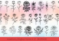 Rose Funny Font - Featured Image