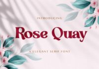 Rose Quay Font - Featured Image
