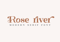 Rose River Font - Featured Image