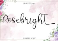 Rosebright Font - Featured Image