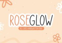 Roseglow Font - Featured Image
