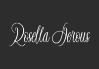 Rosella Aerous Font - Featured Image
