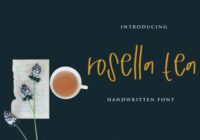 Rosella Tea Font - Featured Image