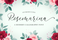 Rosemarina Font - Featured Image