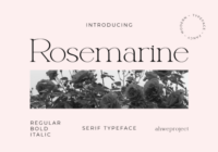 Rosemarine Font - Featured Image