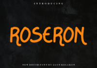 Roseron Font - Featured Image
