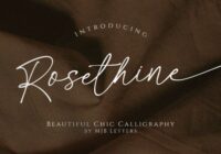 Rosethine Font - Featured Image