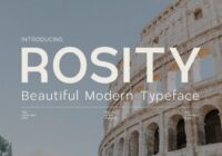 Rosity Font - Featured Image