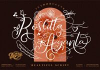 Roslitta Aganta Font - Featured Image