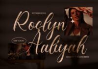 Roslyn Aaliyah Font - Featured Image
